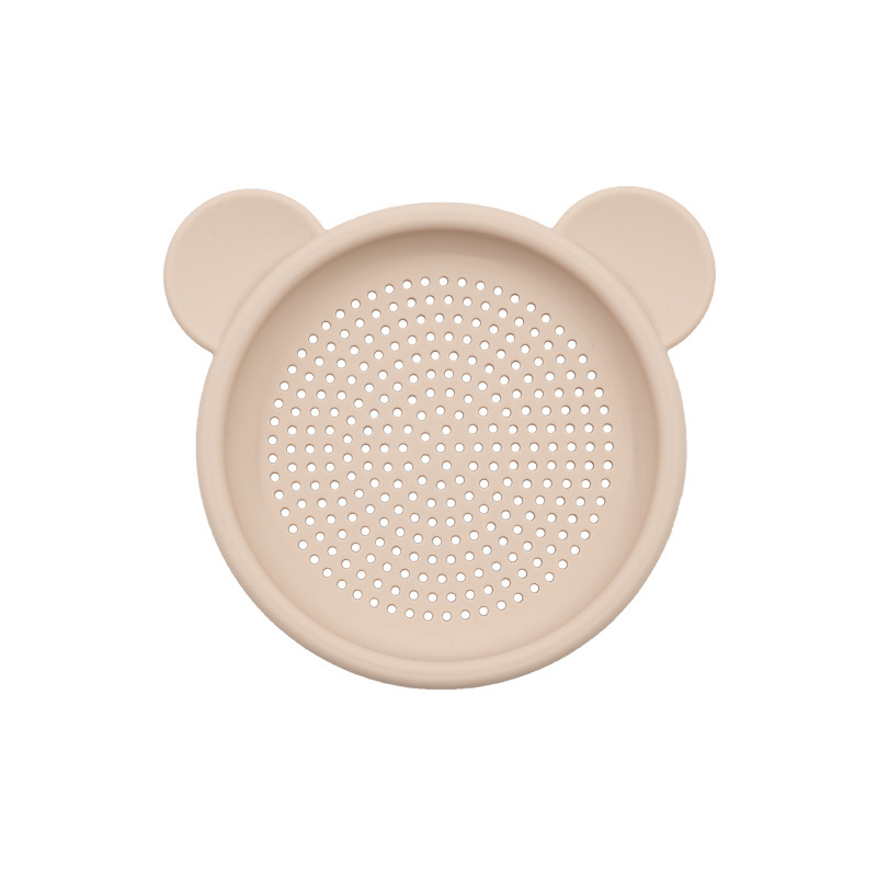 Jugar herramientas de arena Material de silicona Cubo de arena junto al mar Jugar herramientas de arena silicone beach toys