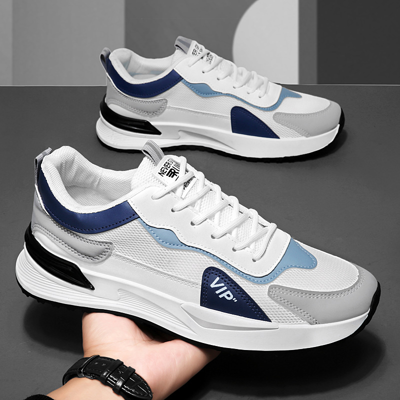 Zapatillas deportivas para hombre 2026, modernas, casuales, de alta gama, versátiles, transpirables, de malla, para caminar