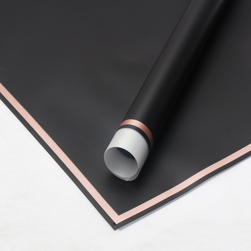 Huaxi transfronterizo Han Bundle de papel volador de película de gel de envoltura de flores impermeable florista suministros de flores papel de envoltura de ramo