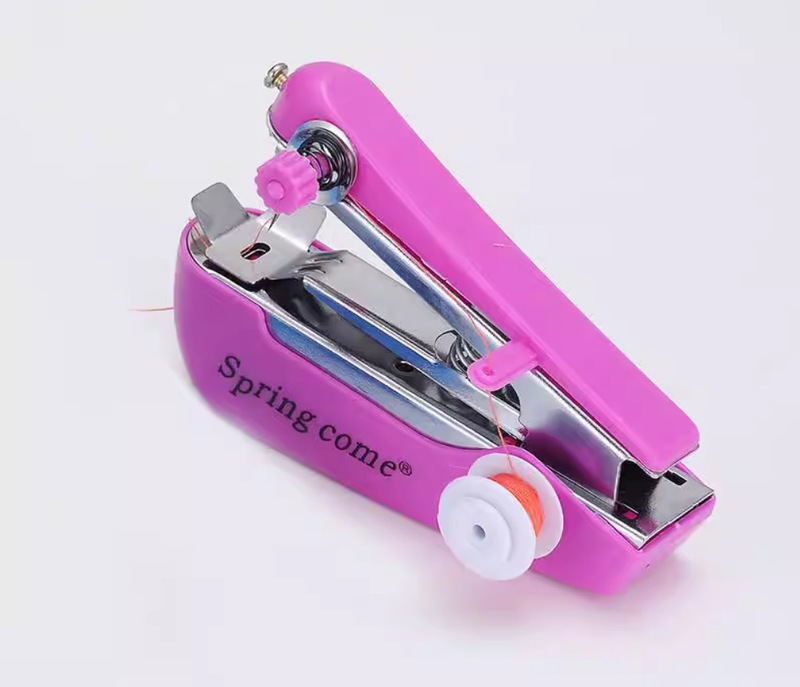 ポータブル小型ミニ手動ミシン家庭用多機能springcomeクリエイティブミシン|undefined