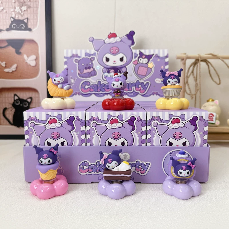 Игрушка Куломи из слепого бокса вращающаяся фигурка