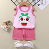 Children's vest, summer cotton set for boys, shorts, clothing, Korean style, children's clothing, wholesale