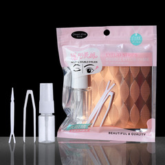 Extra large water lace double eyelid patch widened half-moon shape XL light and thin eye patch glue-free styling European and American style