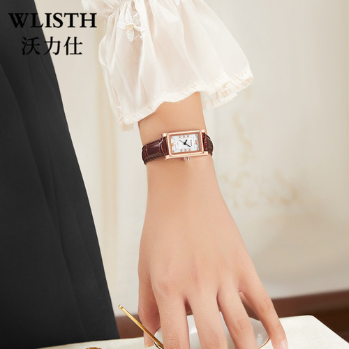 Wallis Couple Watch Wholesale Girls Watch Niche Watch Female Quartz Watch Cross-border Watch Dropshipping