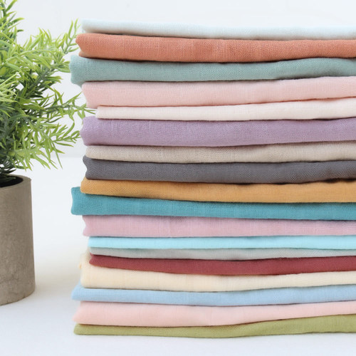Solid color Muslin bamboo cotton gauze saliva towel baby small square towel baby hand towel newborn bath towel 60cm