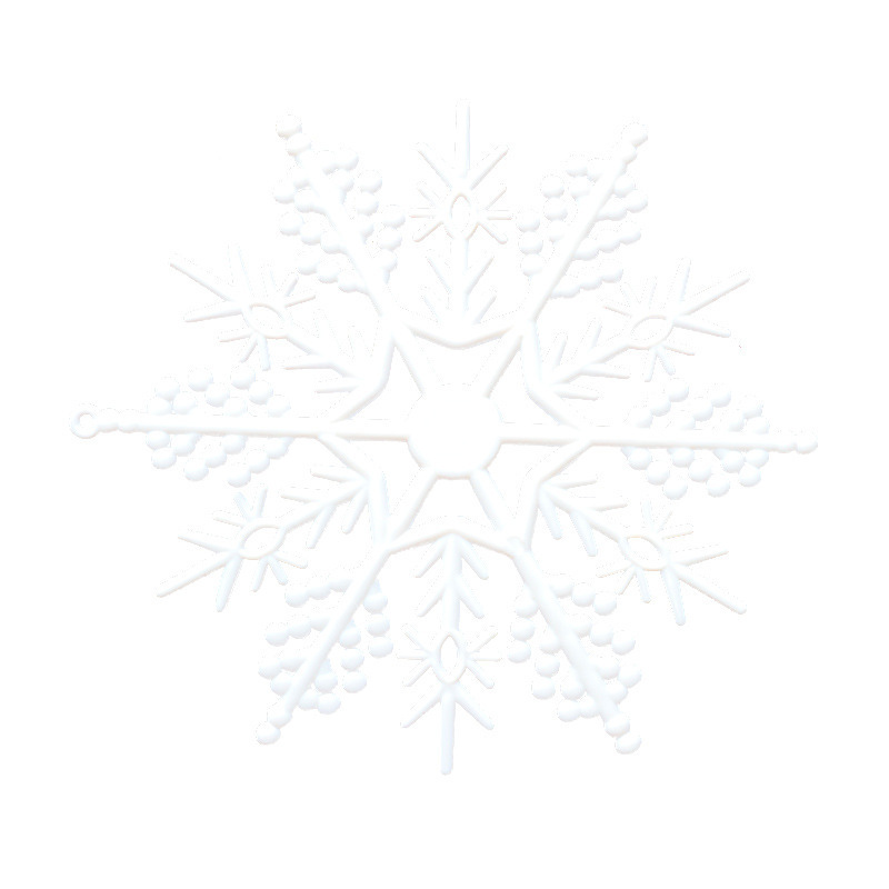 国境を越えて雪のクリスマスツリーを卸売りしてプラスチックの雪の花を飾ります。|undefined