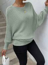 T 39642 Solid crew neck knit tee ��ɫ��Բ����֯��