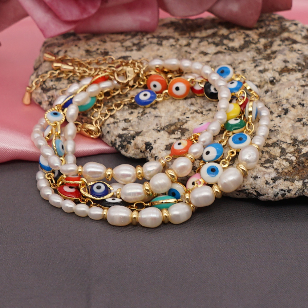 Fashion Dripping Demon Eye Bracelet display picture 12