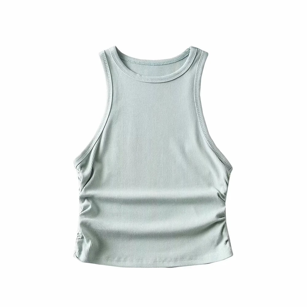 slim fold short sports vest NSAC20952