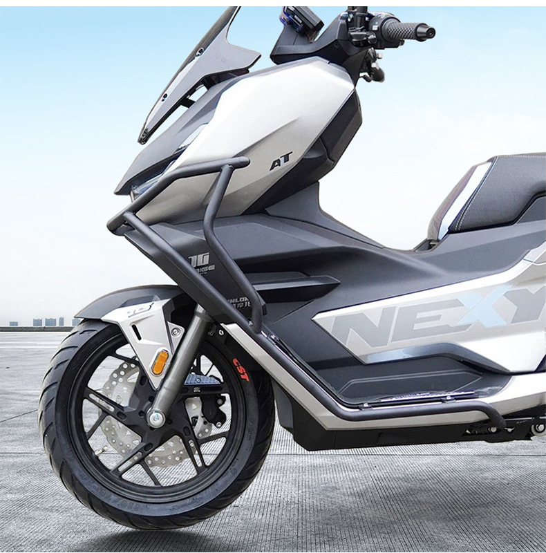 Suitable for Titanium Jiweijie 150 Bumper Anti-Fall and Anti-Collision Scooter Bumper Front and Rear Fully Surrounded Protective Bar Modification