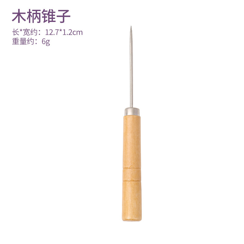 Wooden Moxa Stick Holder Extension Cone Handheld Moxibustion Tool with Ash Scraper for Warming Therapy details