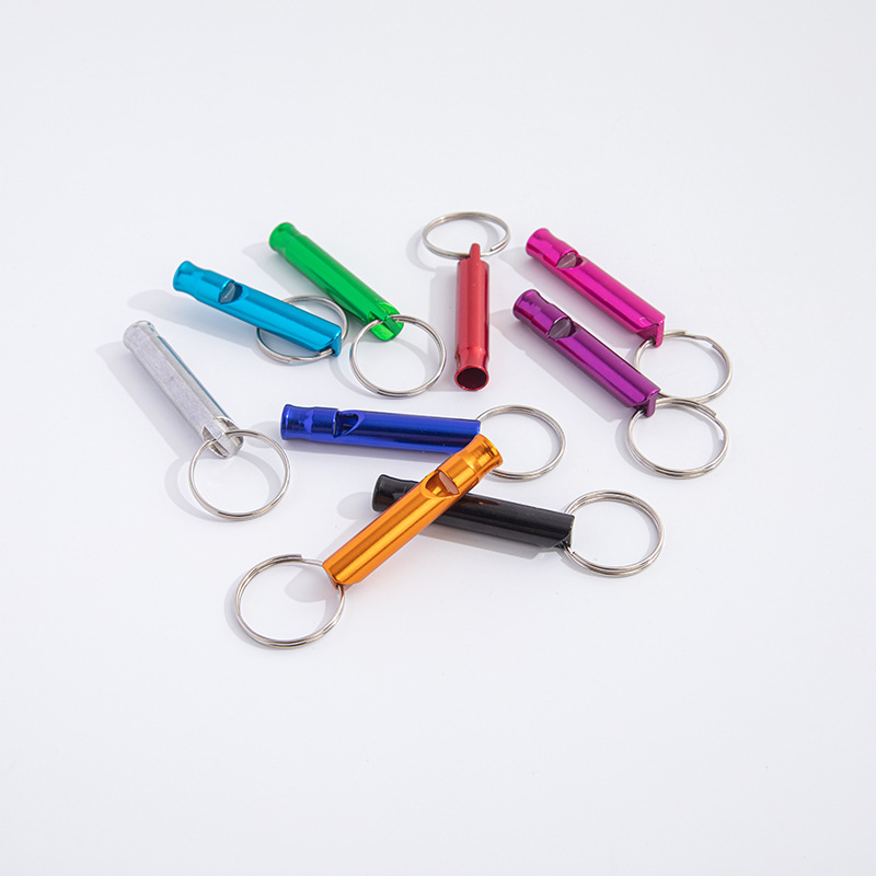 Travel Camping Outdoor Survival Whistle Life-Saving Whistle Survival Whistle Training Whistle Small Aluminum Alloy Whistle