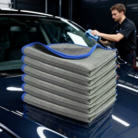 汽车清洁工具;抹布、百洁布;擦车巾
