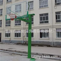 Баскетбольная стойка на открытом воздухе Баскетбольная стойка на открытом воздухе Стандартная баскетбольная стойка для взрослых
