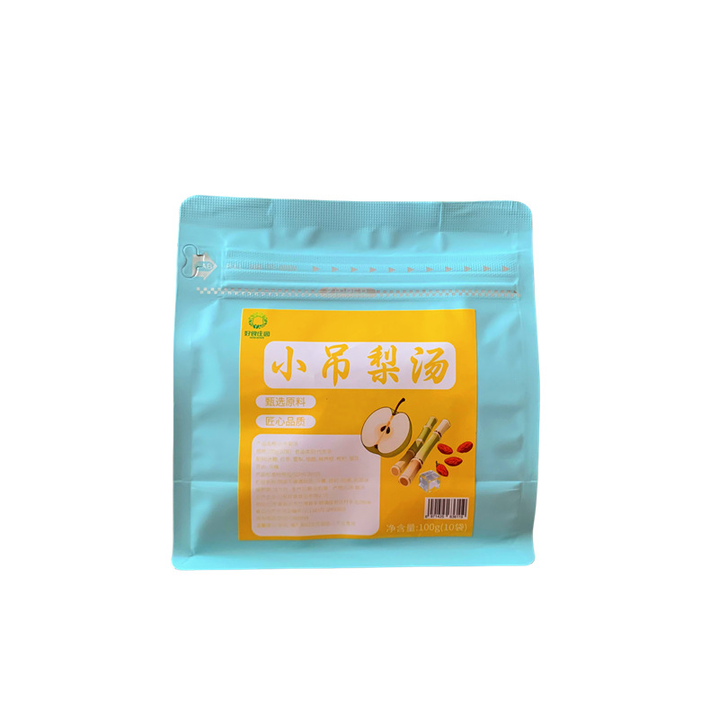 Xiao Diao Pear Soup Herbal Tea Bags Snow Pear Lily Goji Longan Reed Rhizome Fritillaria Plum No-Brew 100g specifications