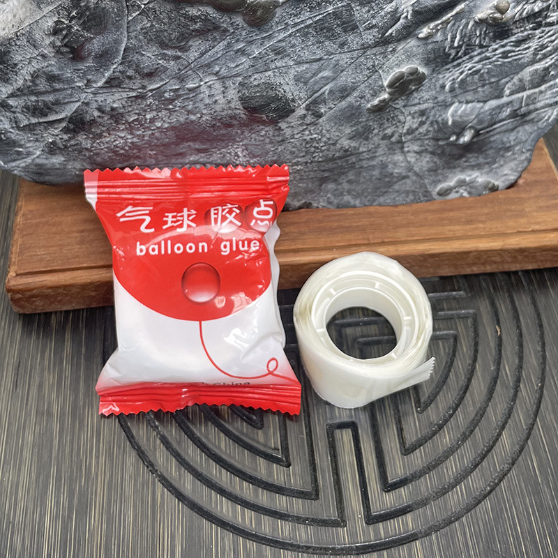 Juego de accesorios de globo, anudador de globo, punto de pegamento de globo, cadena de globo de 5 metros, clip de flor de ciruelo de doble capa, decoración de fiesta