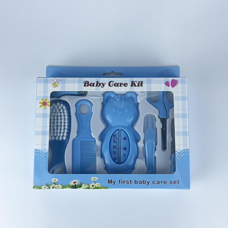 New Baby Nail Clipper Set 7-Piece Logo Newborn Baby Hand and Foot Care Kidsren's Nail Clipper Complete Set
