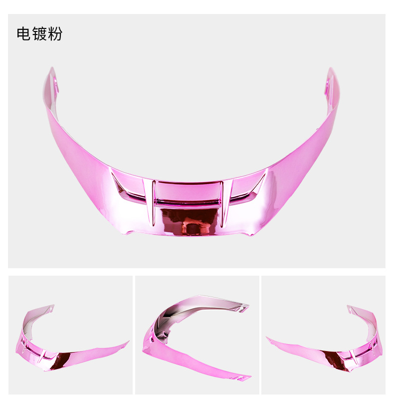 Soman Motorcycle Helmet Sm955S Tail Wing, Open-Face Helmet 955-S Personalized DIY with Tail Wing Accessories