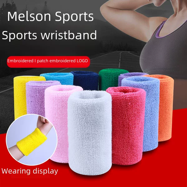 Sports Wristbands, Fitness Running Knitted Wristbands, Outdoor Cycling Basketball, Children's Sweat-Wiping Towels, Wristbands That Absorb Sweat