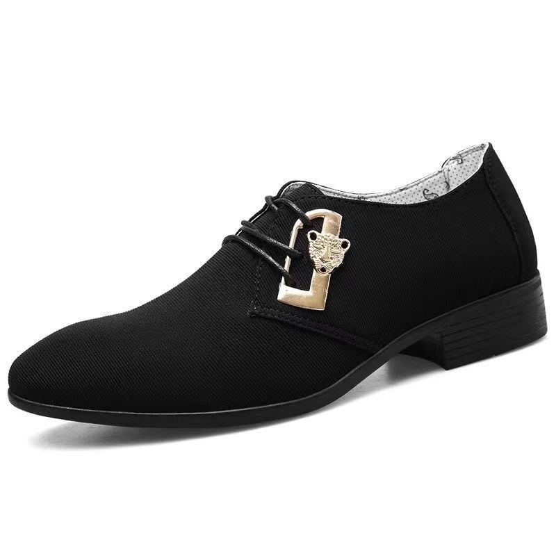 Ademende canvas veterschoenen voor heren, Britse stijl, comfortabel schoeisel, verkrijgbaar in grote maten._voghion.com