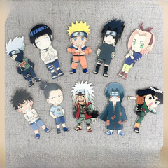 Anime merchandise Naruto fridge magnet Kakashi magnet Comic convention bestseller Creative cartoon ACG
