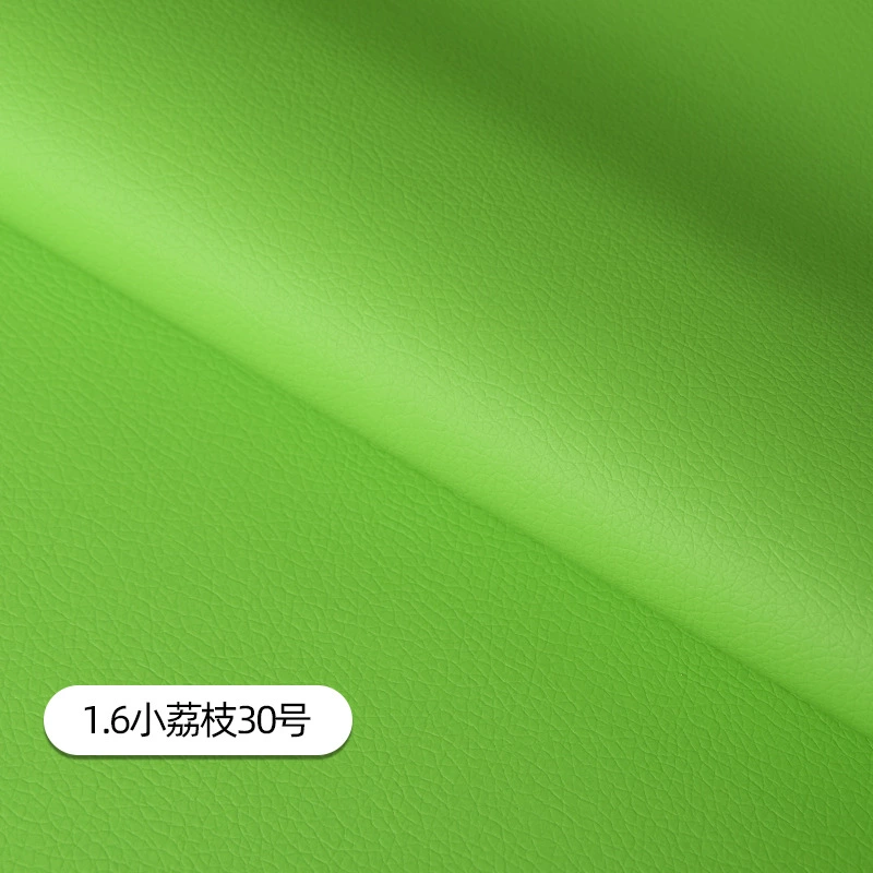 Litchi pattern leather surface 1.6 width small pebble pattern artificial leather self-adhesive sofa repair subsidy refurbished leather material