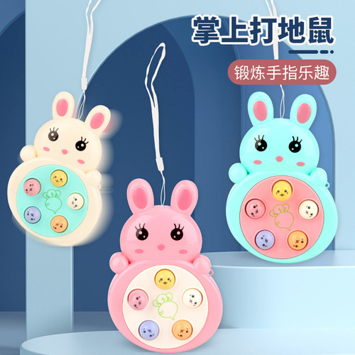 Chongwei Groundhog Game Mouse Elimination Pioneer Brain Teaser Fun Rope Hanger Finger Training Toy Wholesale Manufacturer