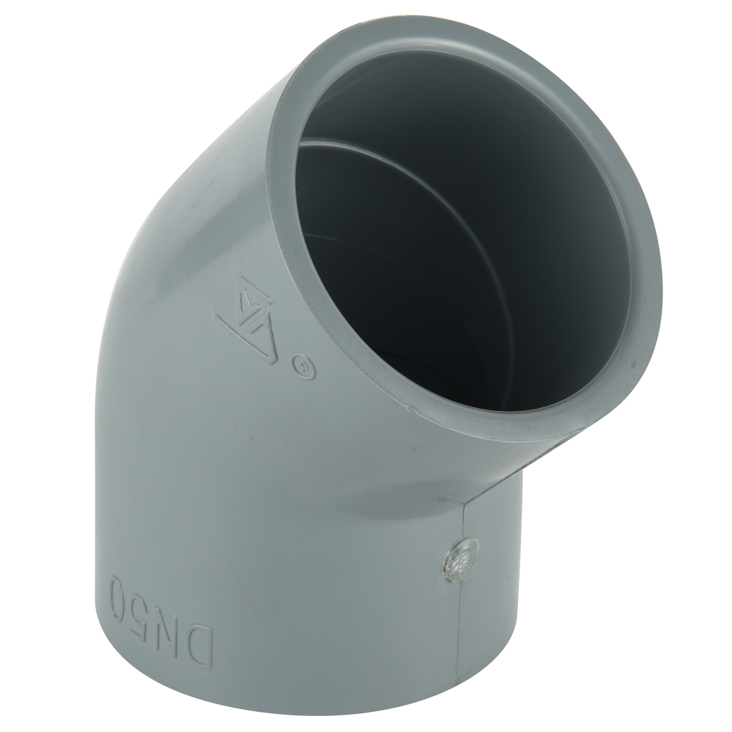 【厂家直销】PP塑料承插热熔90°弯头，45°弯头（多规格）