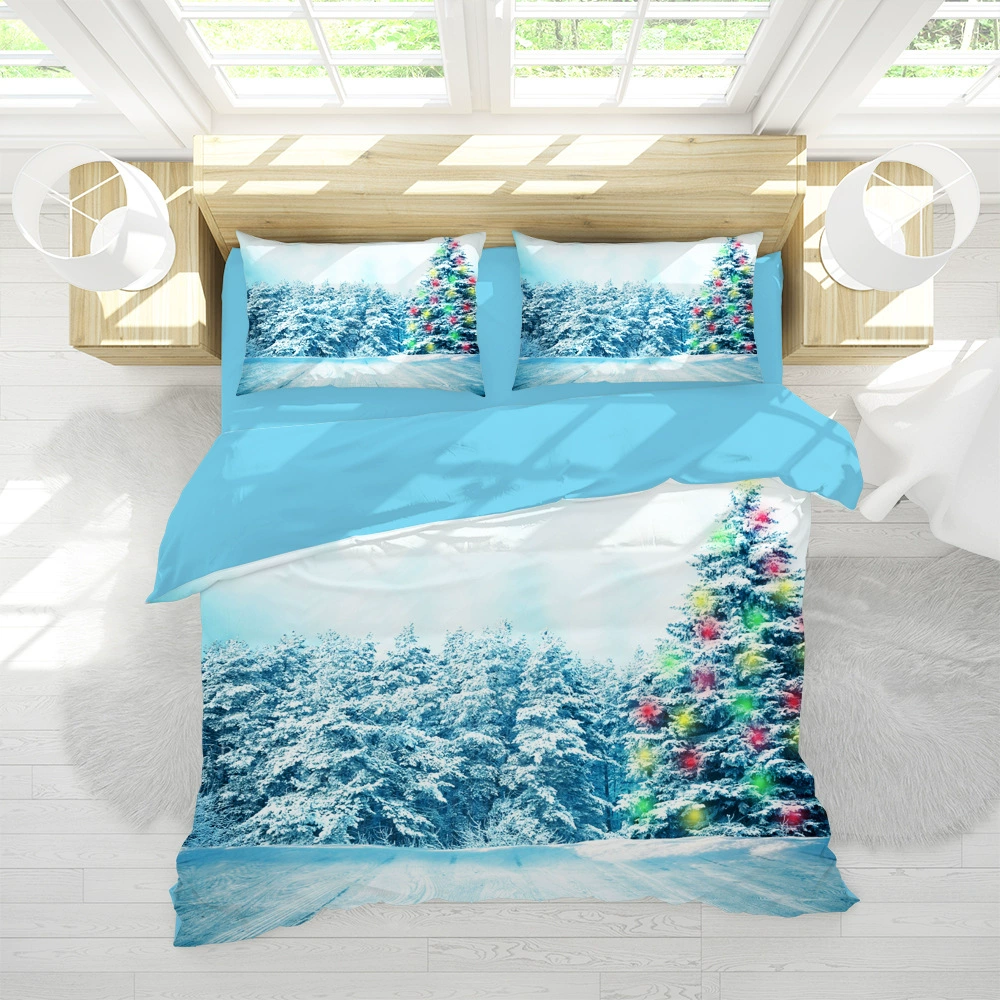 (Cross-border trading), duvet cover for elderly, set, bedding, 3 piece set, custom-made