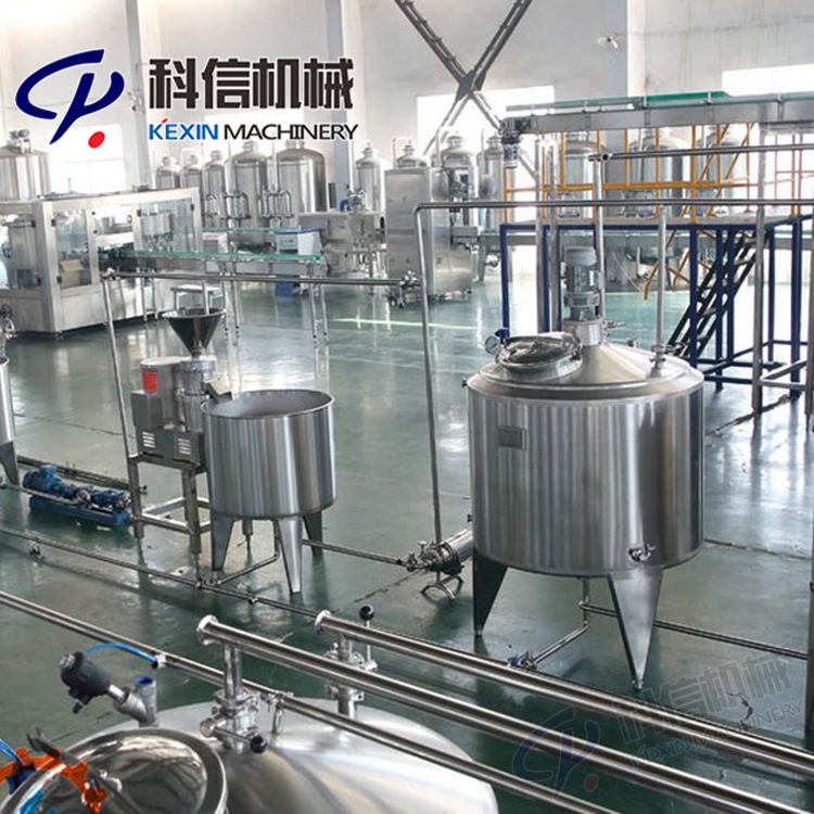 整套杂粮饮料生产设备 全自动谷物饮料加工机械设备厂家