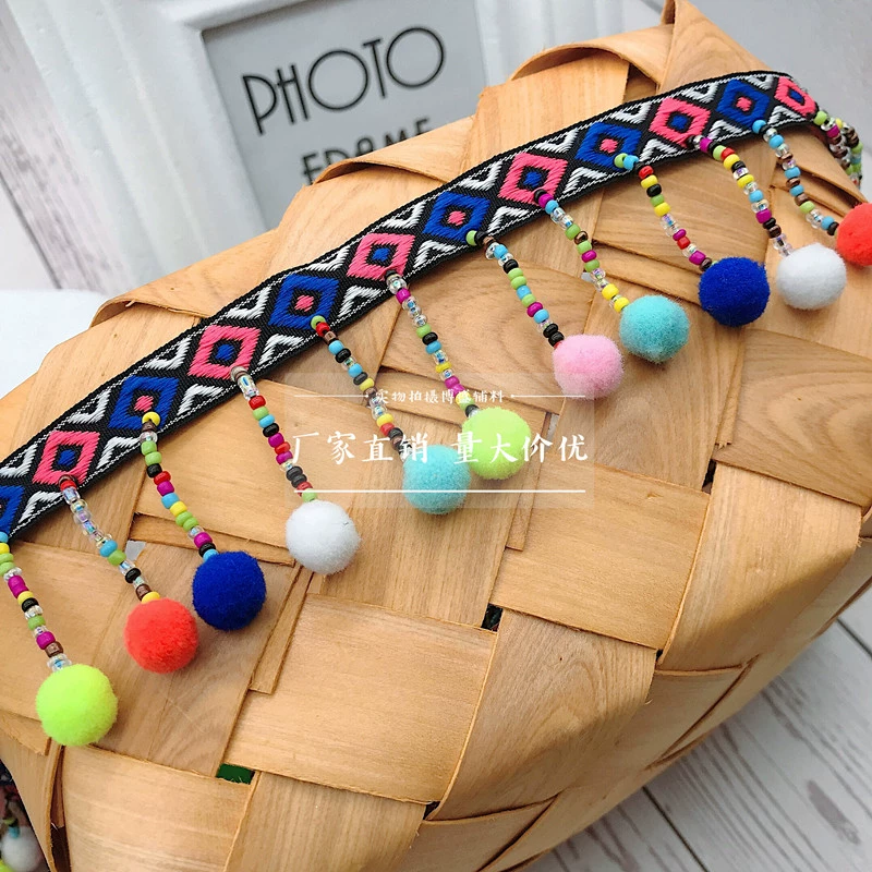 Коллекция кружевных аксессуаров в этническом стиле, кружево ручной работы из бисера своими руками, аксессуары с декоративными краями из тяжелого жемчуга.