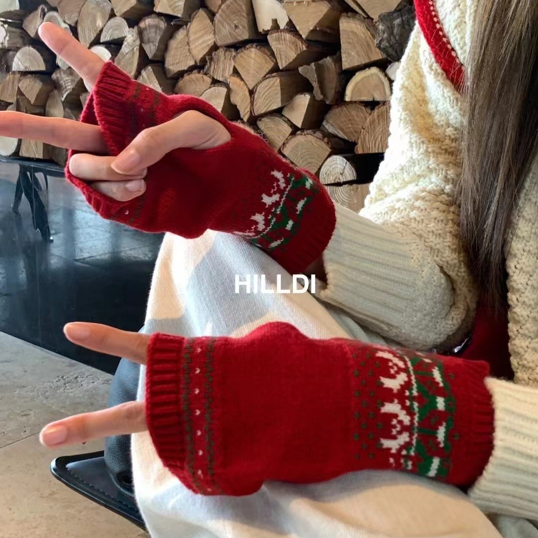 Winter warm non-slip travel gloves