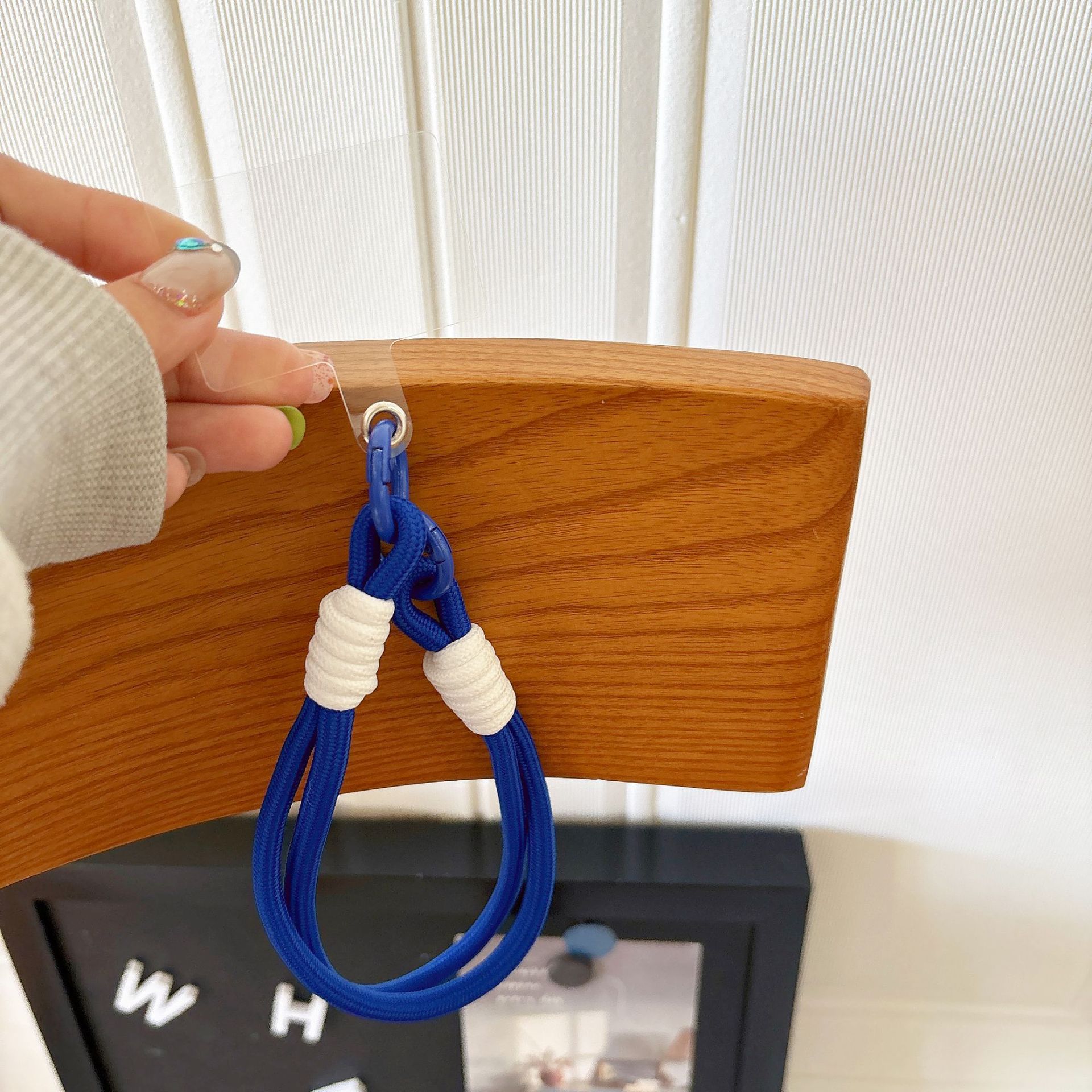 더블링 [팔찌-클라인블루] + 투명사각개스킷