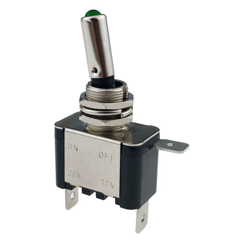 Выключатель для тюнинга авто ASW-07D с LED-подсветкой, усиленный тумблер 12V20A для автомобилей и лодок