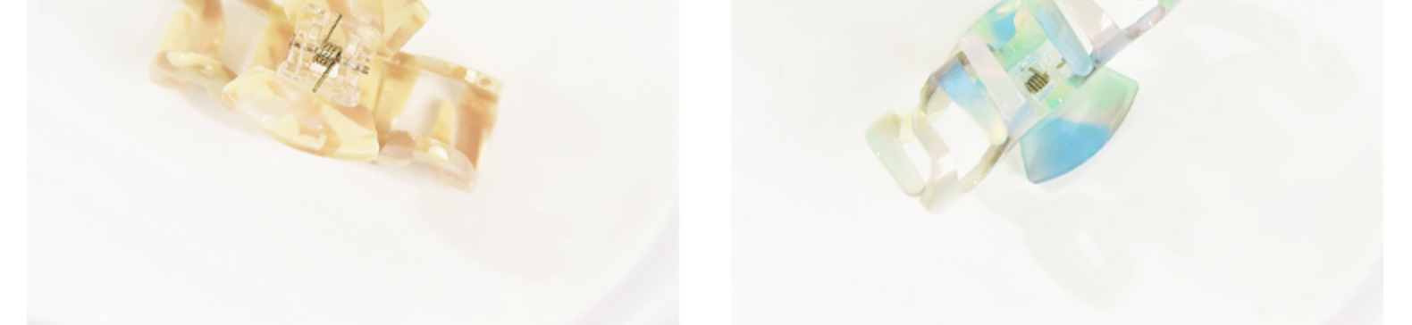 Acetic acid sheets Material Solid Color Pattern Women's Simple Style Classic Style Solid Color Acetic Acid Sheets Hair Clip