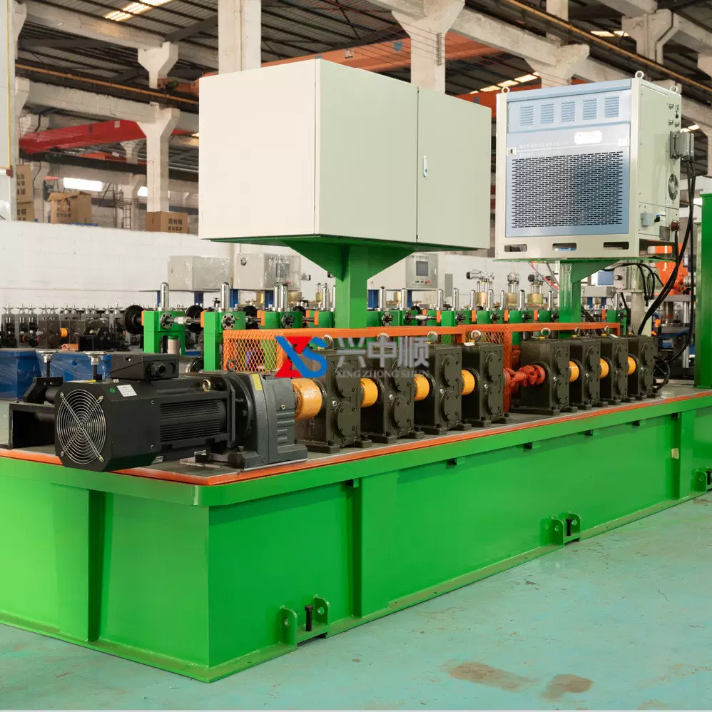 兴中顺厂家供应304不锈钢焊管机 201不锈钢制管机 水管焊管机