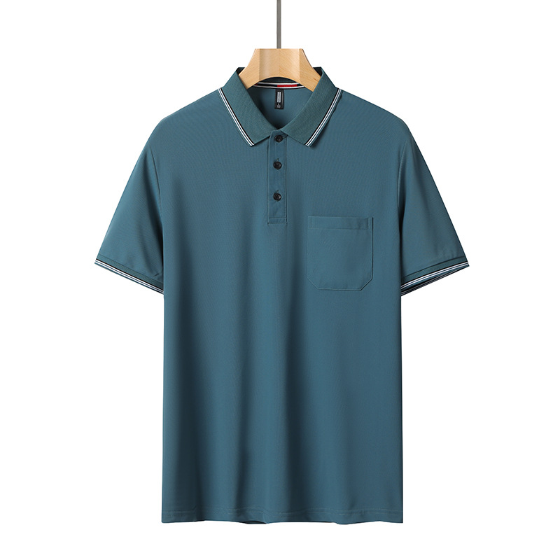 6615 옷깃 짙은 녹색