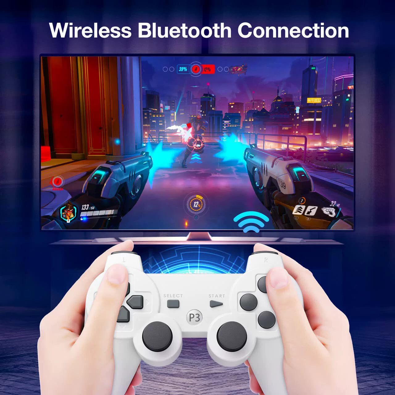 Беспроводная ручка, видеоигры, оборудование, ноутбук, оптовая продажа, Bluetooth, 3 шт
