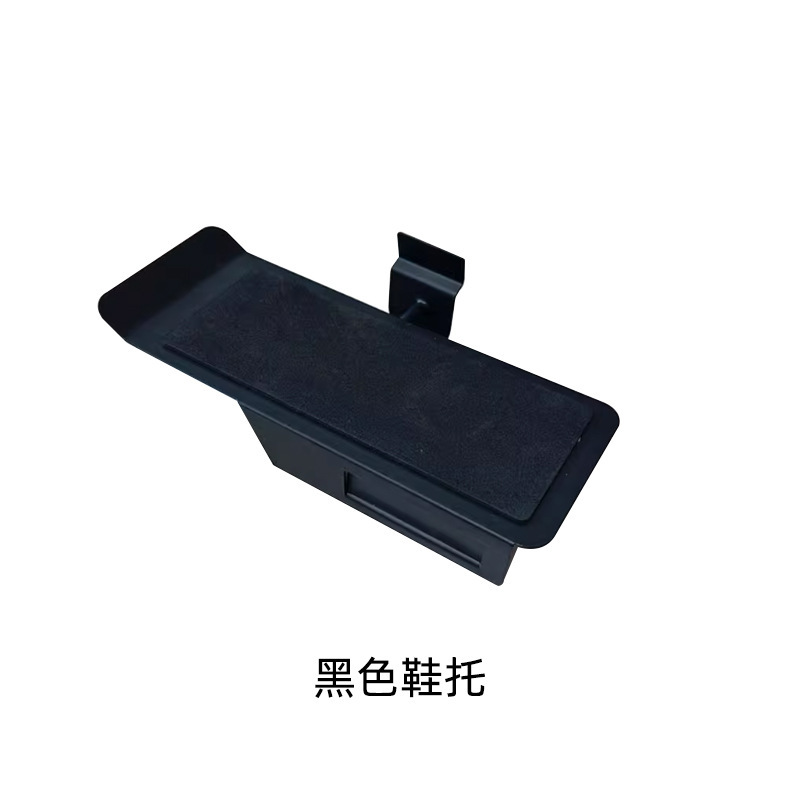 Directamente en la pared aa columna zapatos deportivos soporte de zapatos estante de exhibición de ángulo ajustable estante de zapatos metálicos estante de zapatos casuales tienda de zapatos