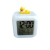 Cross -border alarm students dedicated alarm clock students with voice clock colorful light light electronic alarm clock quiet alarm clock