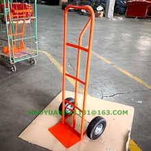 出口欧美加重货仓车运输搬运平板车老虎车超市送货小推车 trolley