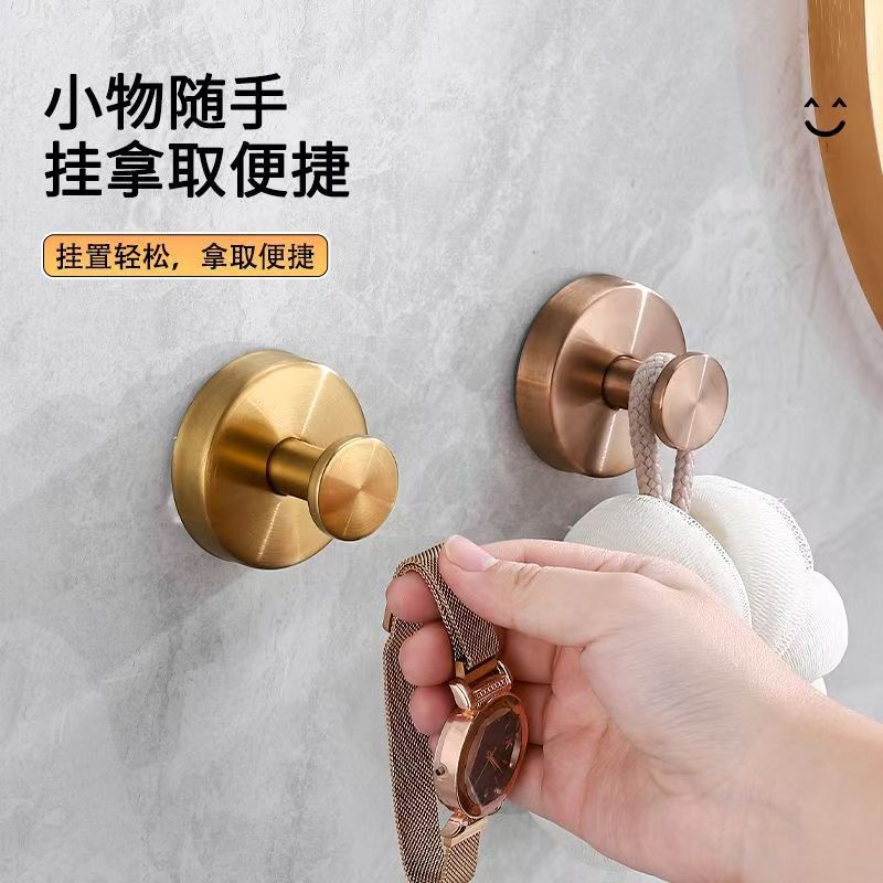 New stainless steel traceless punch-free suction cup hook kitchen…