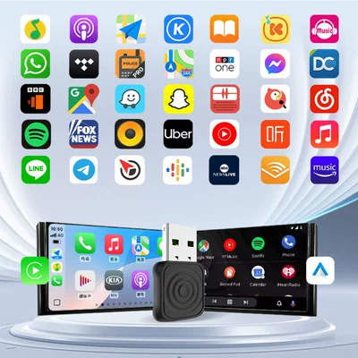 Car Wired to Wireless: Simsiz CarPlay və Android Auto