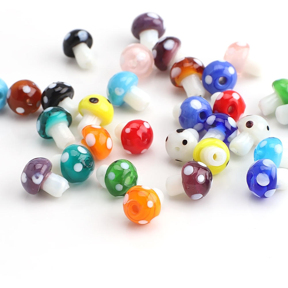 Japanese glass earrings handmade