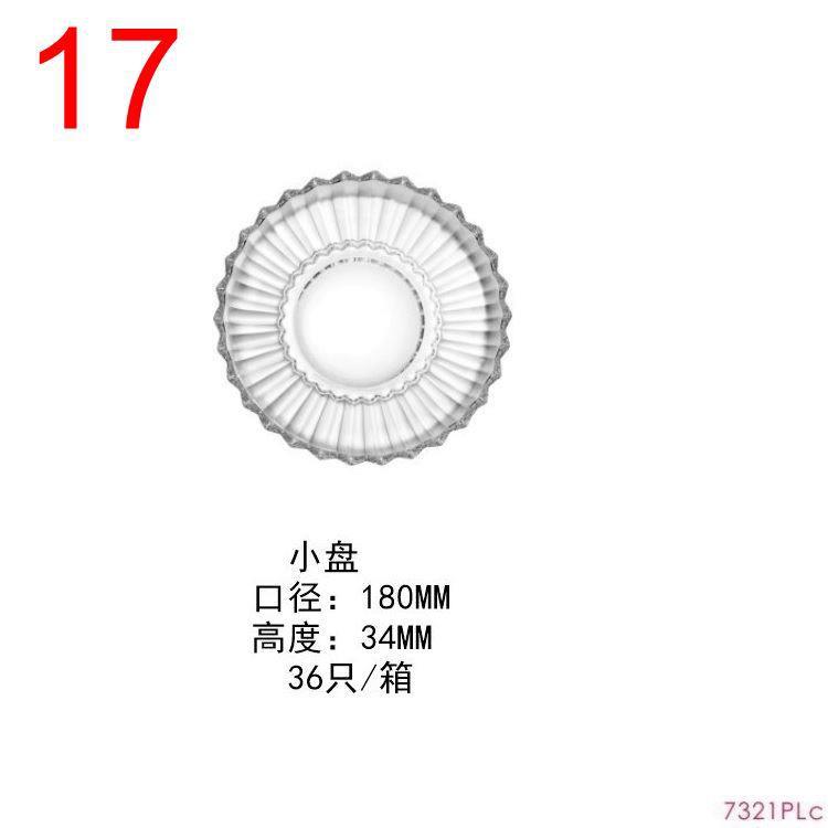Luz de lujo de cristal plato de fruta KTV Hotel pierna alta grande tazón de fruta seca plato de aperitivos tazón de caramelo Cubo de fruta a rayas