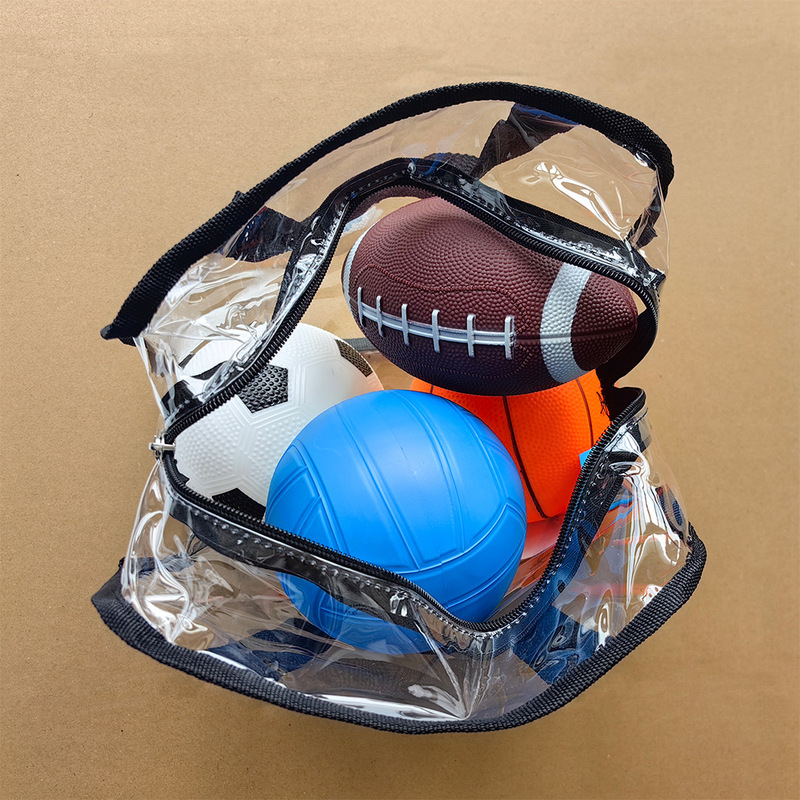 PVC おもちゃボールクロスボーダー環境に優しいインフレータブルバスケットボールサッカーラグビーバレーボールセット子供用ミニボールコンビネーション|undefined