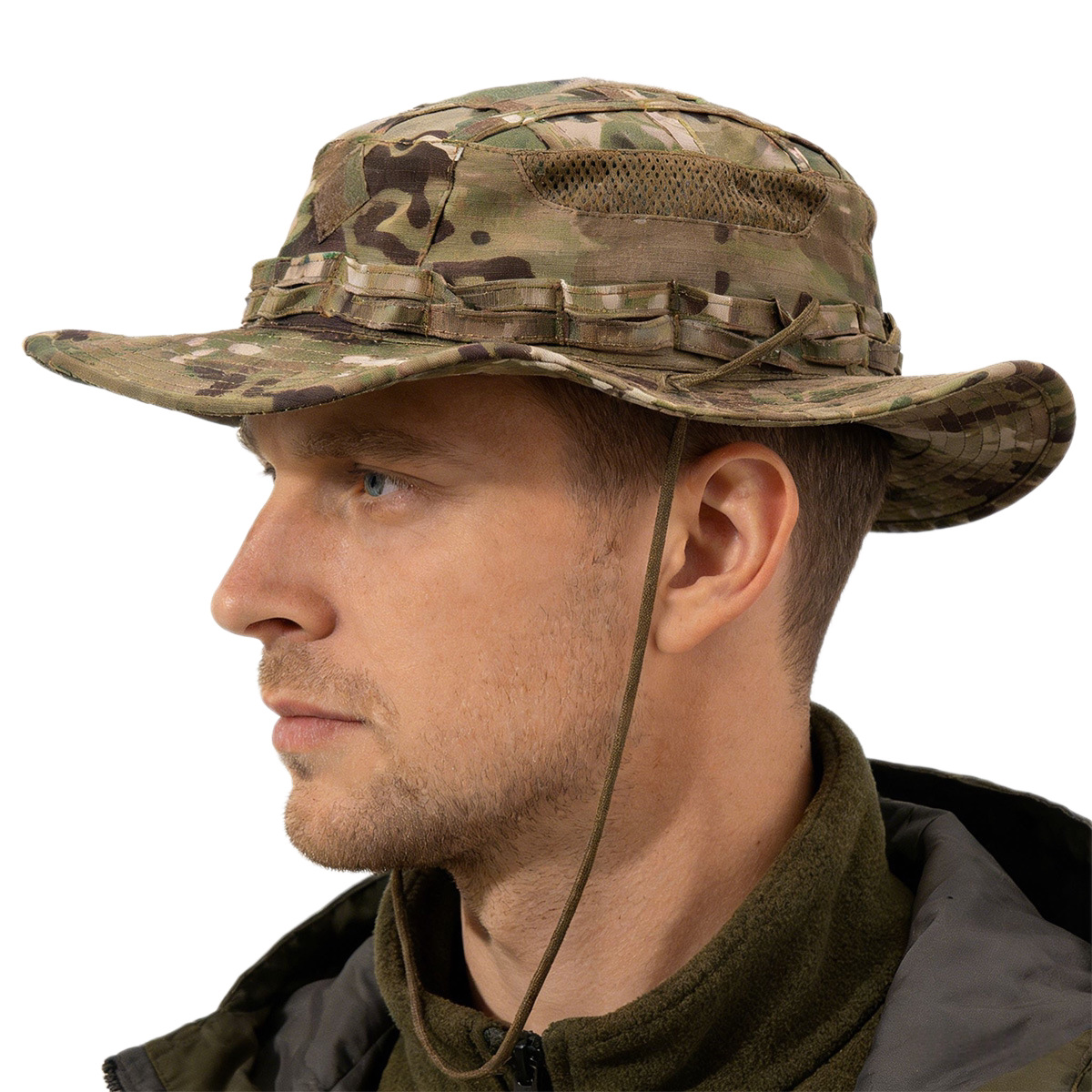 PRO camuflaje sombrero penny sombrero de pesca al aire libre sombrero de pescador ventilador sombrero de borde redondo sombrero de protección contra el sol sombrero gran檐