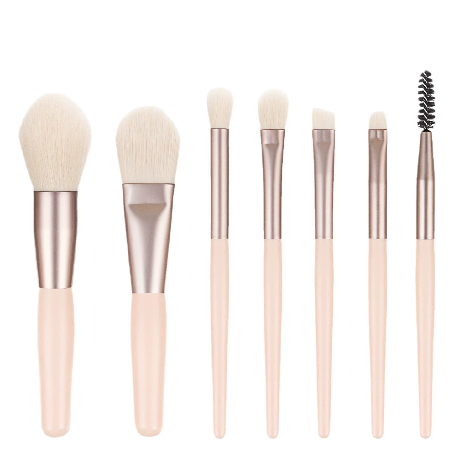 Small brush, matte soft face blush, 8 pieces, for beginners