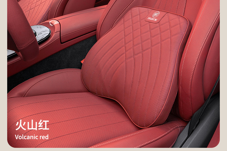 Suitable for Buick Car Headrest Gl8 Regal Regal Envision Plus Lumbar Cushion Neck Pillow Car Interior Supplies