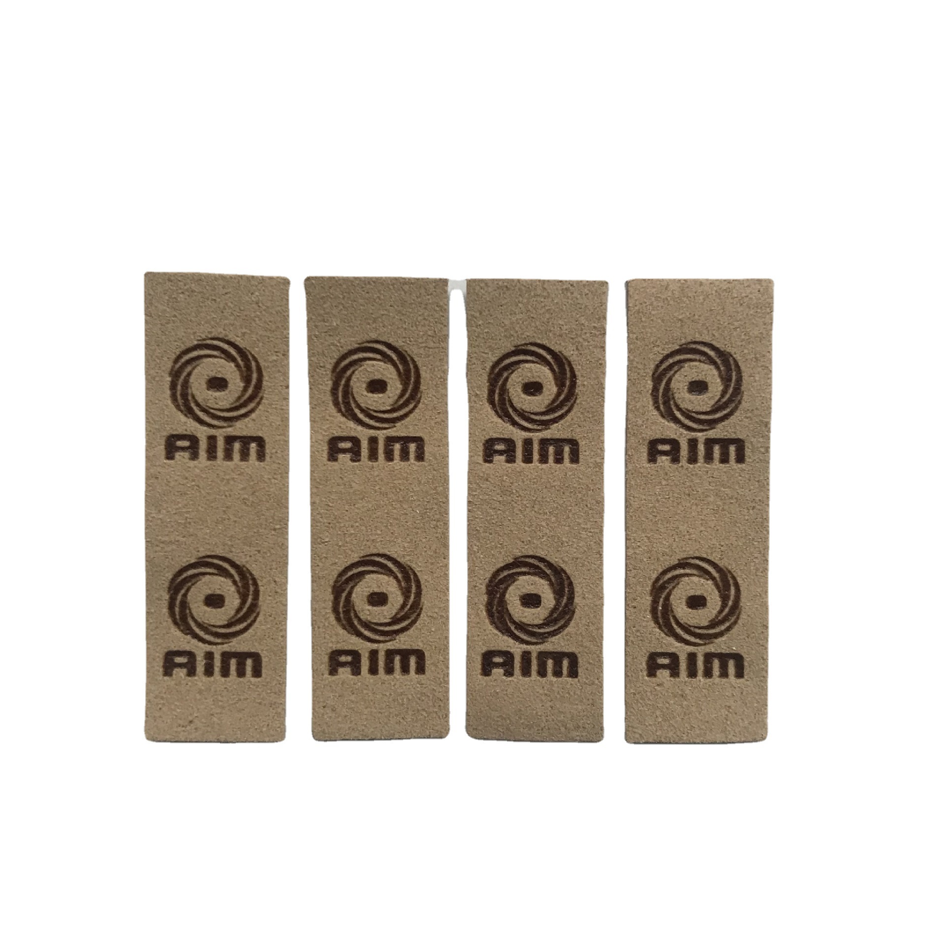 厂家供应服装鞋帽箱包标牌挂牌商标激光超纤PU材料LOGO各种商标